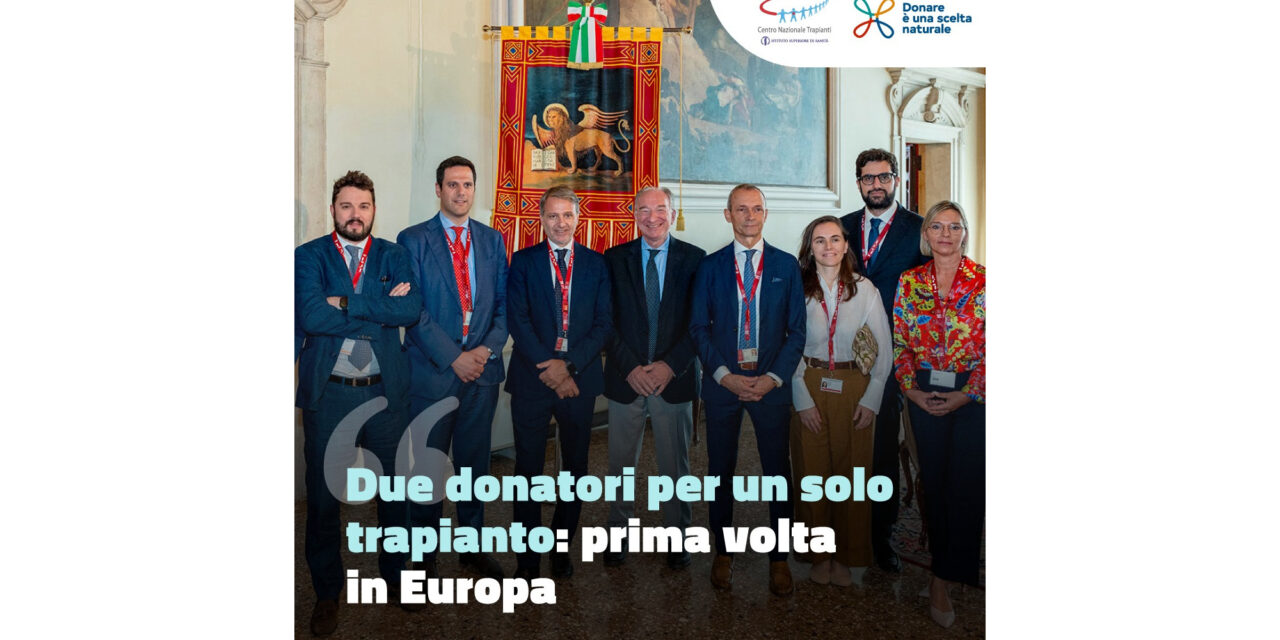 Trapianto di fegato record a Padova: da due donatori viventi ad un unico ricevente